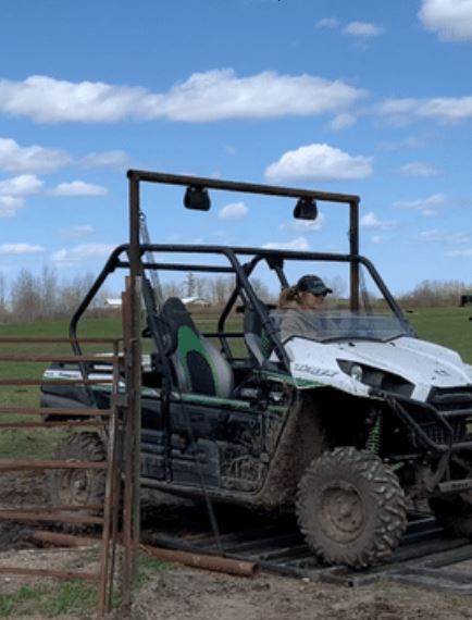 Real Tuff ATV Drive Over Gate